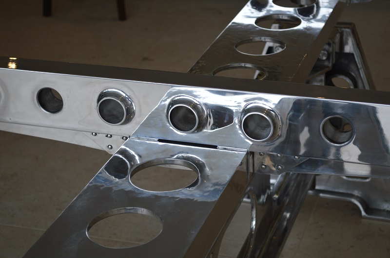 aluminium industrial table