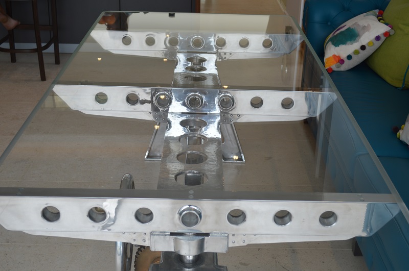 aluminium industrial table